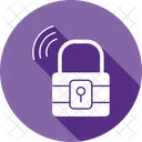 Candado Antirrobo Seguridad Icon