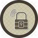 Candado Antirrobo Seguridad Icon