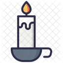 Candela Lampada Luce Icon