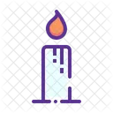 Candela Lampada Luce Icon