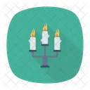 Candelabra Candles Light Icon