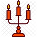 Candelabra Candle Evil Icon