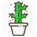 Candelabra Cactus Succulent Icon