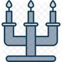 Candelabra Candle Evil Icon