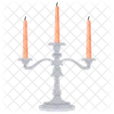 Candelabra Candle Holder Candles Icon