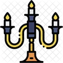 Candelabra Lights Home Decor Icon