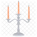 Candelabra Candle Holder Candles Icon