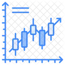 Candelabro Analisis Estadisticas Icono