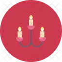 Candelabrum Candle Candlesticks Icon