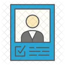 Vote Candidate Poster Icon