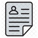 Candidate Application Portfolio Icon