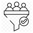 Candidate filter  Icon