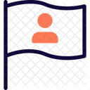 Candidate Flag Voting Flag Protest Icon