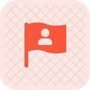Candidate Flag Voting Flag Protest Icon