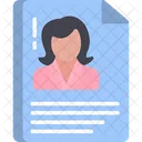 Candidate Form  Icon