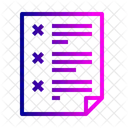 Candidate Resume Regected Icon