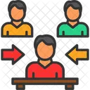 Candidate Hiring Manager Job Interview Icon