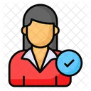 Candidate Verified Selected 아이콘