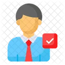 Candidate Verified Selected 아이콘