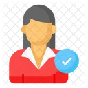 Candidate Verified Selected 아이콘
