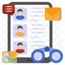 Candidate List  Icon