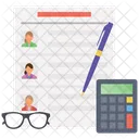 Candidate List Recruitment Talent Search Icon