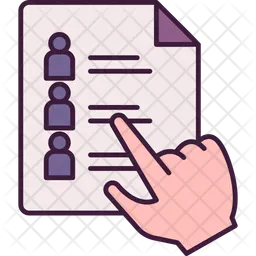 Candidate List  Icon