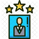Rating Candidate Rating Favourite Candidate Icon