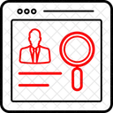 Candidate search  Icon