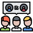 Hablar Votante Politico Icon