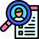 Candidato Trabajo Empleado Icon