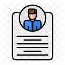Candidato masculino  Ícone