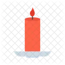 Candle Light Decoration Icon