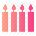 Candle Birthday And Party Ceremony Icon
