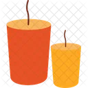 Candle Decoration Fire Icon