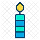 Candlelight Decoration Flame Icon