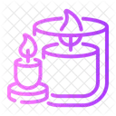 Candle Candlestick Light Icon