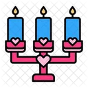 Candle Love And Romance Valentine Icon