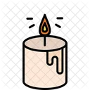 Candle Light Christmas Icon