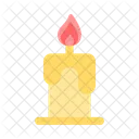 Candle Decoration Light Icon