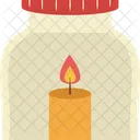 Candle Jar Light Icon
