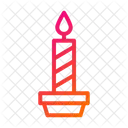 Candle Light Wax Icon