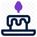 Candle Light Wax Icon