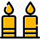 Candle Illumination Wax Icon