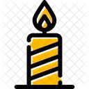 Candle Illumination Wax Icon