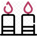 Candle Illumination Wax Icon