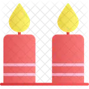 Candle Illumination Wax Icon