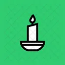 Candle Light Winter Icon