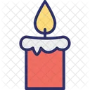 Candle Celebration Decoration Icon