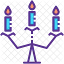 Candle Candelabra Stand Icon